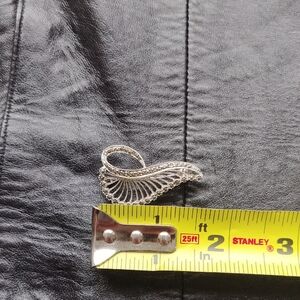 Elegant Silver Brooch‎